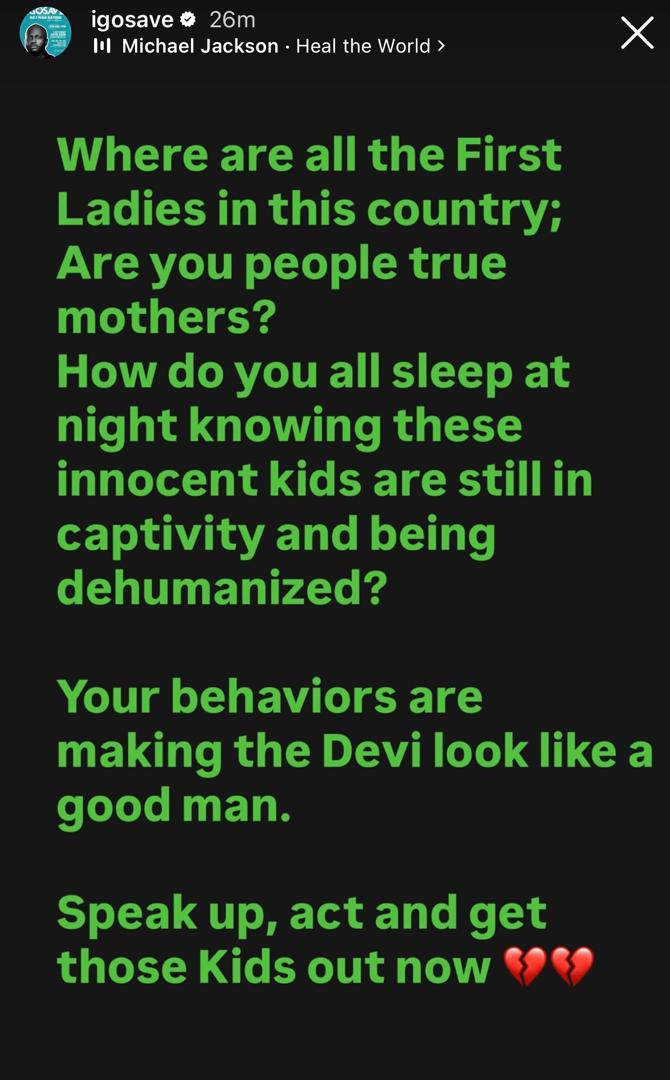 Comedian I Go Save calls out Nigerian first ladies for ?being silent? since the abduction of pupils and teachers in Oyo